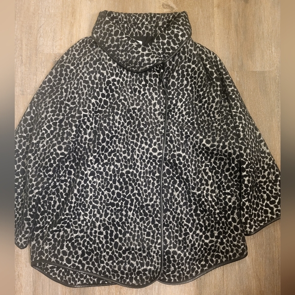 Chico's Jacket Size 3 (XLARGE) Black, White and Grey - Picture 4 of 12